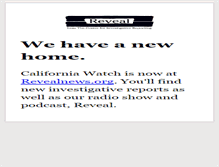 Tablet Screenshot of californiawatch.org